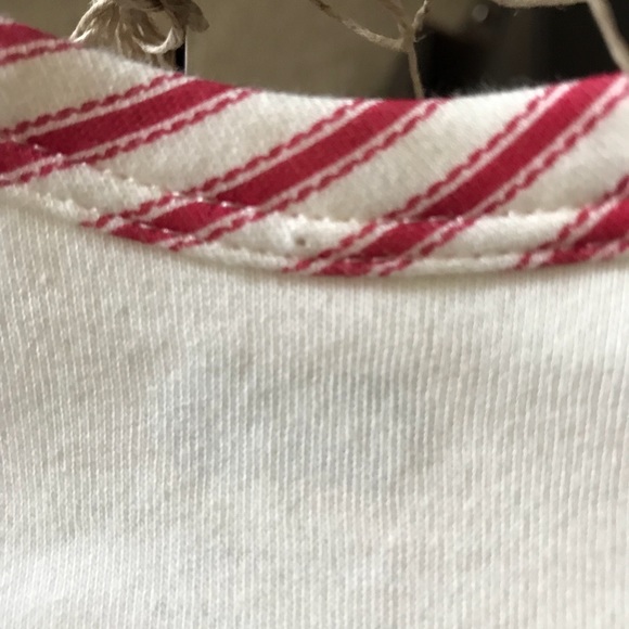 Mudpie cream and red Christmas pajamas NWT - Picture 3 of 3